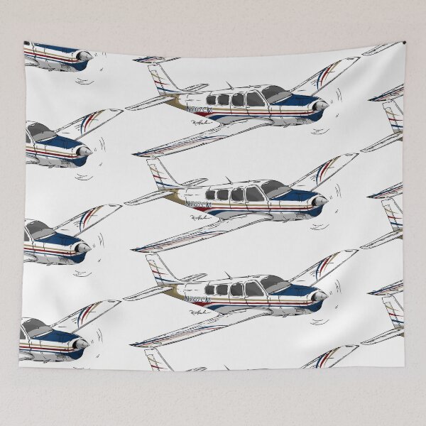 Item preview, Beechcraft Bonanza N767CM designed and sold by Michael Garber.