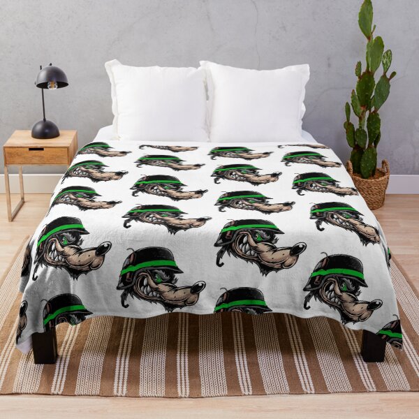 Item preview, Cunning Wolf cartoon design  designed and sold by AddictDesigner.
