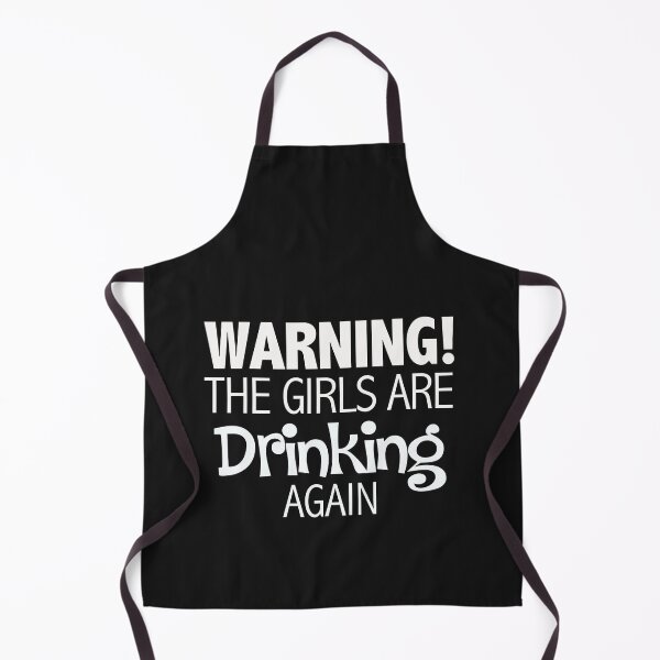 Item preview, Warning The Girls Are Drinking Again , Funny Friend Wine Lover Gifts designed and sold by masterbones.