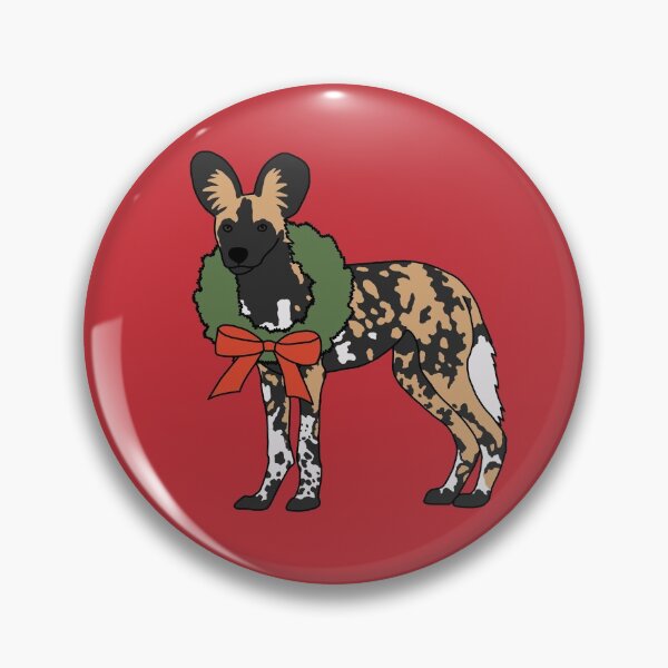 Item preview, Christmas African Painted Dog designed and sold by taylorrowan.