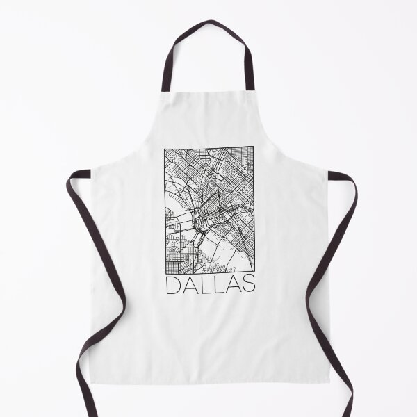 Item preview, Dallas Street Map Black and White Transparent designed and sold by HelloGentry.