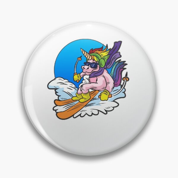 Item preview, Skiing Unicorn designed and sold by Moonpie90.