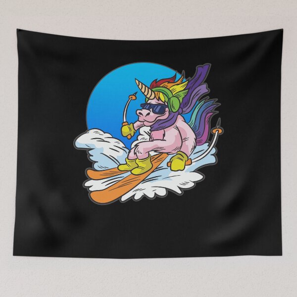 Item preview, Skiing Unicorn designed and sold by Moonpie90.