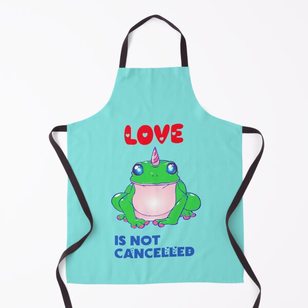 Item preview, Love Is Not Cancelled - Valentine Unicorn Frog designed and sold by LordAudes.