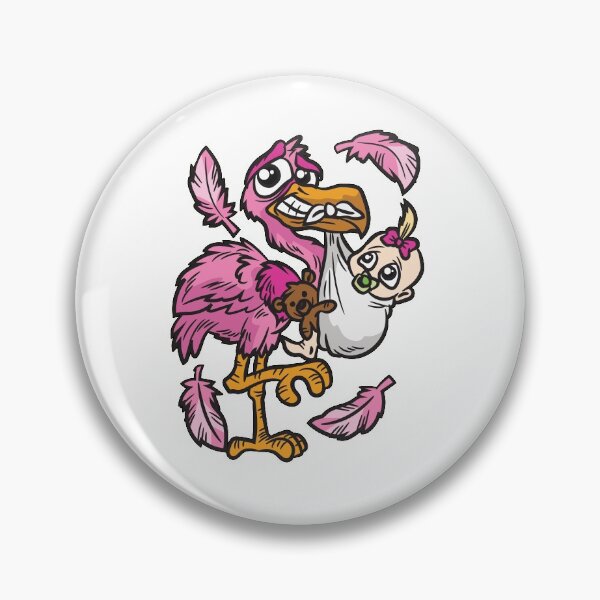 Item preview, Flamingo with Baby designed and sold by Moonpie90.