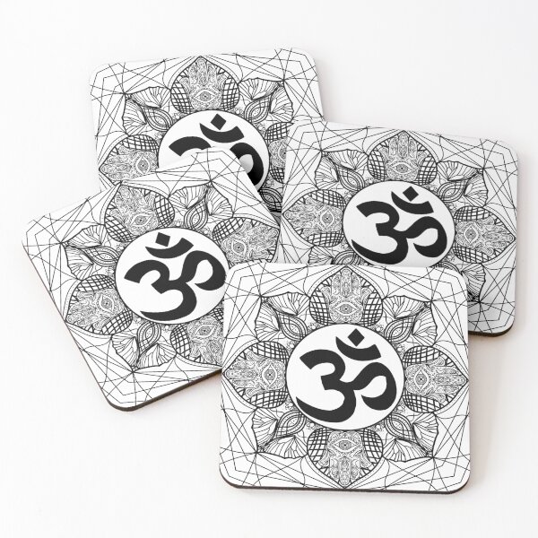 Item preview, Om mandala full designed and sold by Alyssa Denyer.