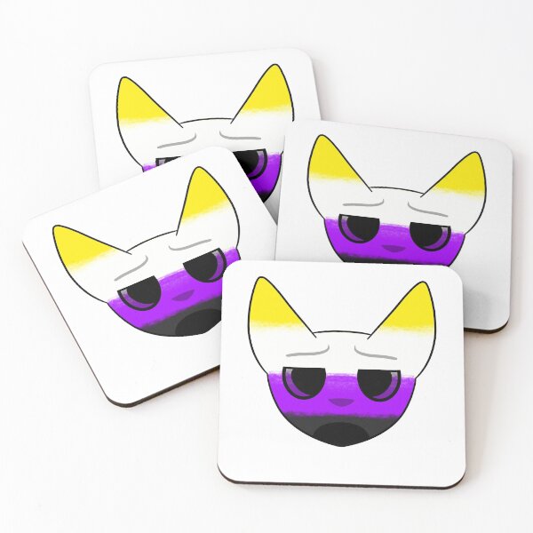 Item preview, Non binary cat designed and sold by EmberDino.