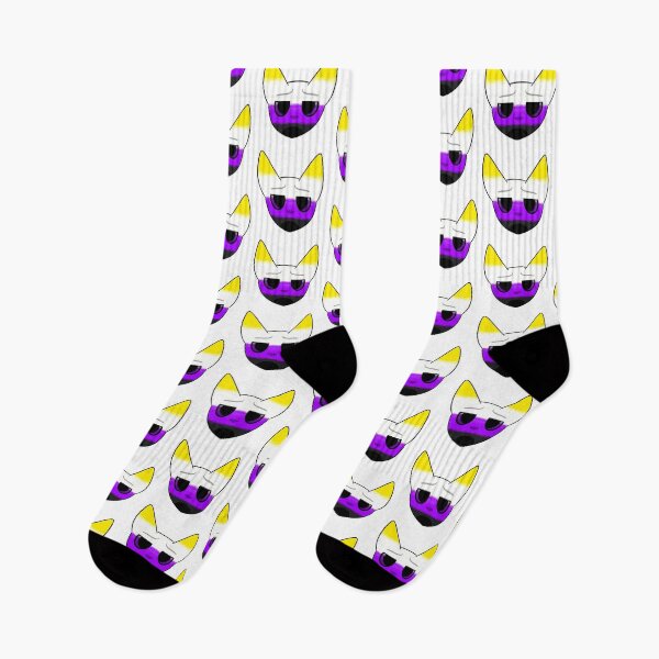 Item preview, Non binary cat designed and sold by EmberDino.