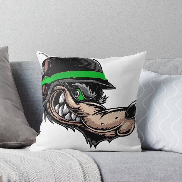 Item preview, Diseño de dibujos animados de lobo astuto designed and sold by AddictDesigner.