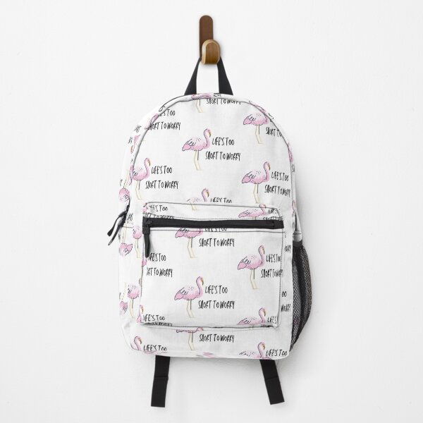 Item preview, Life's too Short Flamingo designed and sold by RueBennet.