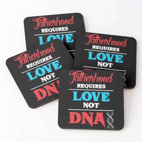 Item preview, Father's Day Gift for Stepdad Stepfather Love Not DNA designed and sold by BaseStore.