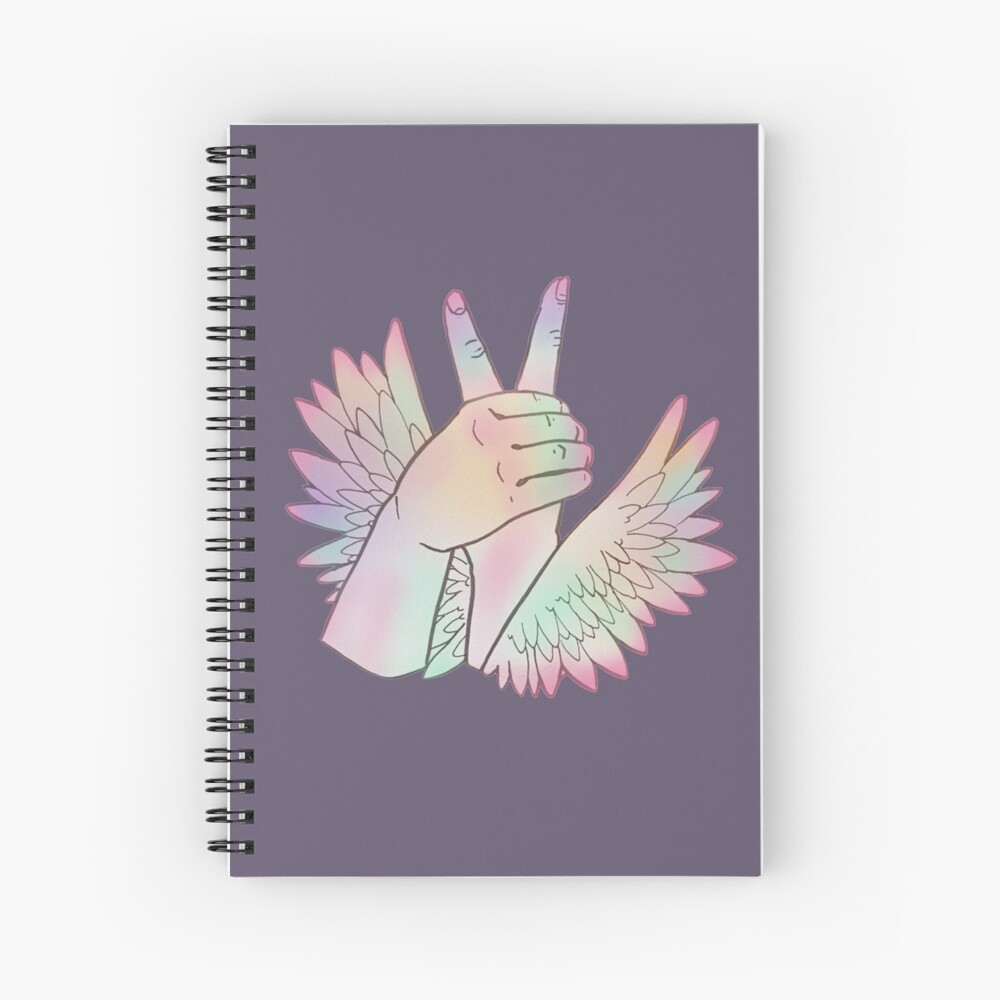 The Angel Movement Colour Spiral Notebook