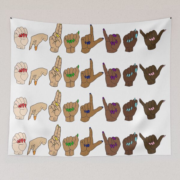 Item preview, Equality ASL Hands  designed and sold by Emmbrawl.