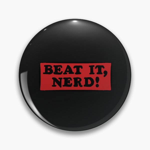 Item preview, beat it, nerd designed and sold by plumiingo.