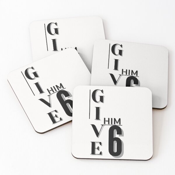 Item preview, Give Him Six designed and sold by Rainbow Designs.