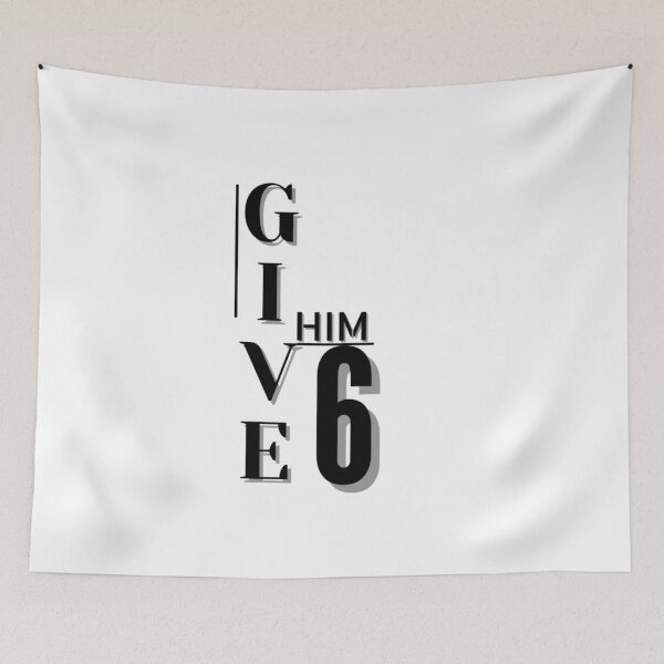 Item preview, Give Him Six designed and sold by Rainbow Designs.