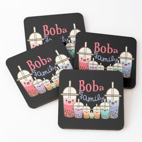 Item preview, Green Tea Boba and Taro and Milk Tea - Bes Teas Boba Family Sticker designed and sold by PupnkittyMania ⭐⭐⭐⭐⭐.