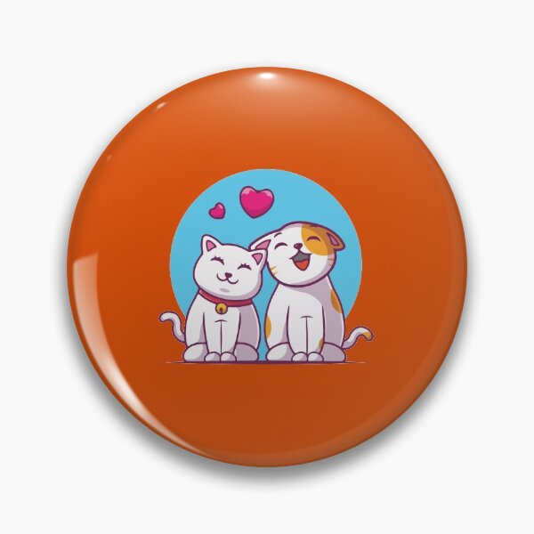 Item preview, Cute cat couple Valentine designed and sold by Cutefy.