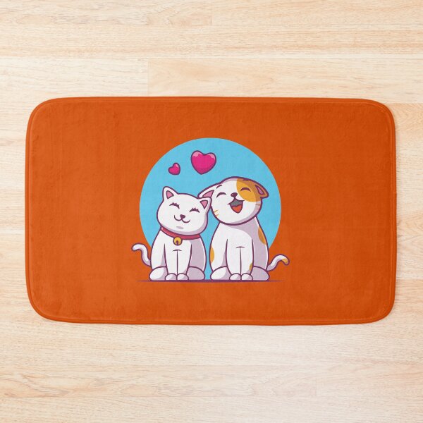 Item preview, Cute cat couple Valentine designed and sold by Cutefy.
