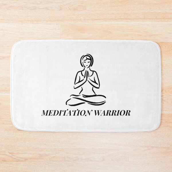 Item preview, Meditation Warrior designed and sold by GoaTeeGram.