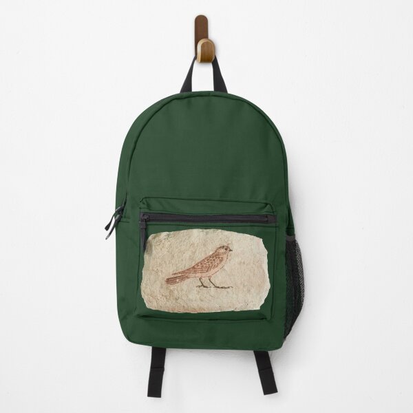 Item preview, Limestone ostraca with a painting of a Swallow (On dark green) designed and sold by DotorEaon.