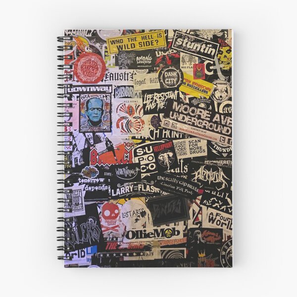 Item preview, Collage of Band Stickers designed and sold by mreleganza.