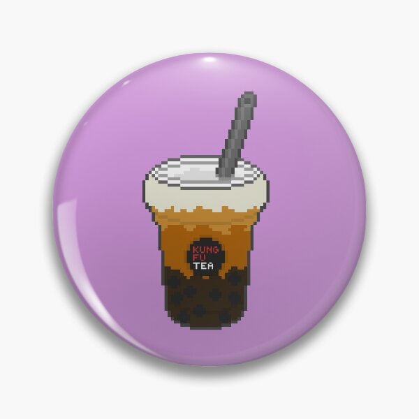 Aperçu de l'œuvre Conception de Kung Fu Tea Boba créée et vendue par Elizabeth-Bal.