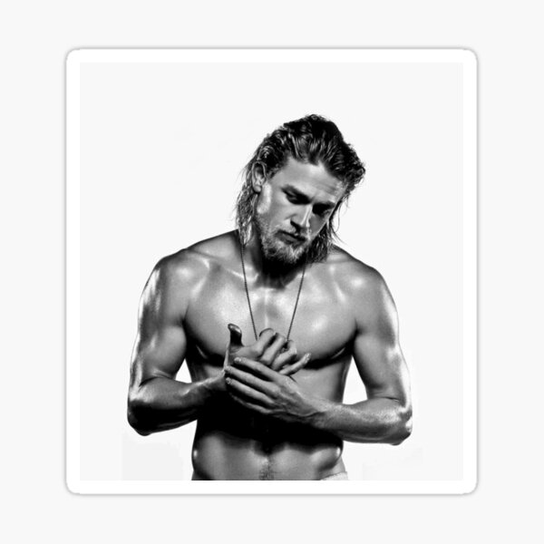 Charlie-Hunnam ART Sticker