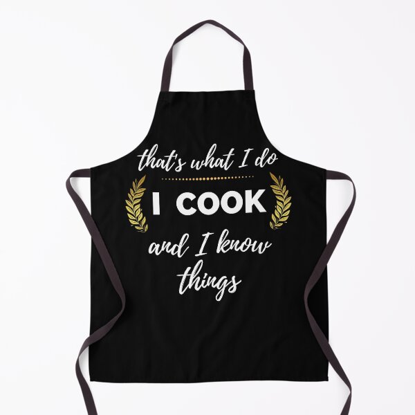 Item preview, Chef - I Cook And I Know Things Cooking Gift designed and sold by healthybrains.