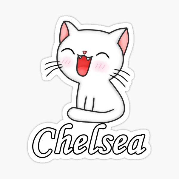 Item preview, Chelsea Cute Cat designed and sold by KnownClature.