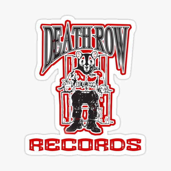 death row records shirt white