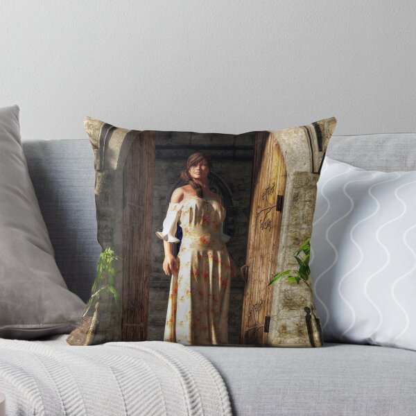 Item preview, Woman at a Medieval Door designed and sold by Daniel Eskridge.