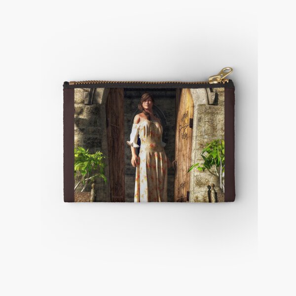 Item preview, Woman at a Medieval Door designed and sold by Daniel Eskridge.