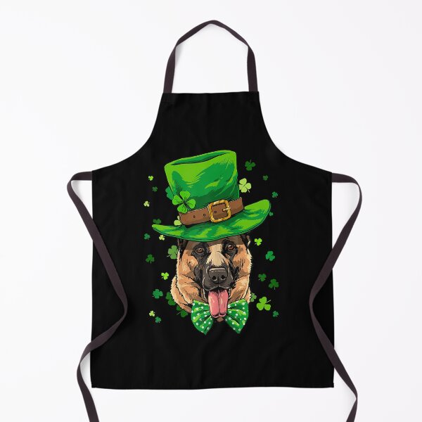 Item preview, German Shepherd Leprechaun St Patricks Day Dog designed and sold by EmilyPippin.