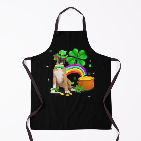 Item preview, Boxer Dog Shamrock St Patricks Day Dog Leprechaun Irish designed and sold by MarcelaSoto.