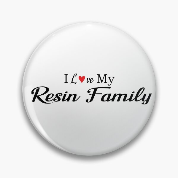Item preview, I love My Resin Family in black with red heart designed and sold by MetaCynth.