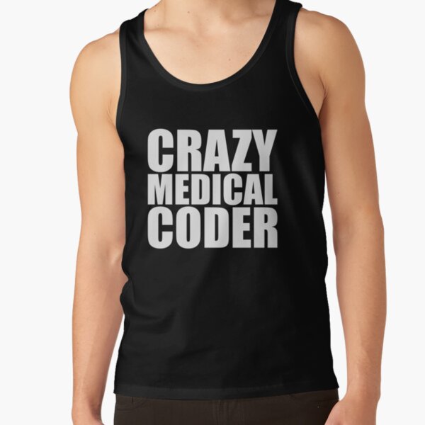 Item preview, Crazy Medical Coder, Funny Clinical Coder Gift designed and sold by B3N-arts.