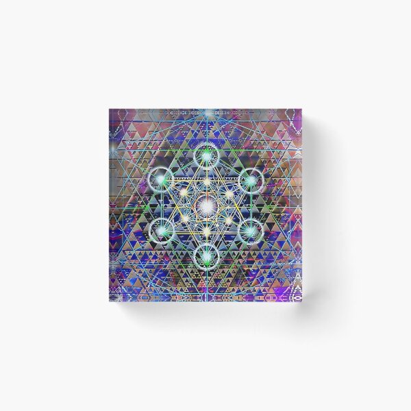 Artikelvorschau, Quadratisches psychedelisches Bild, Kachel 5/9 (Mitte) entworfen und verkauft von rudick.