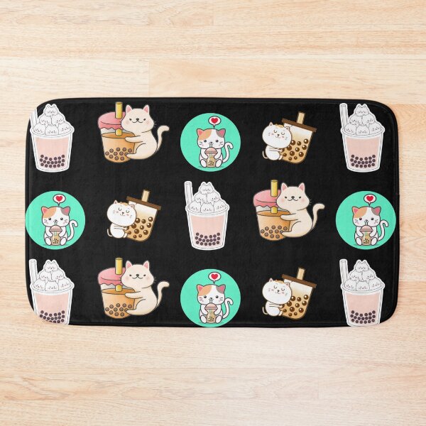 Item preview, Cat Boba Tea designed and sold by TheAnimalZ00.