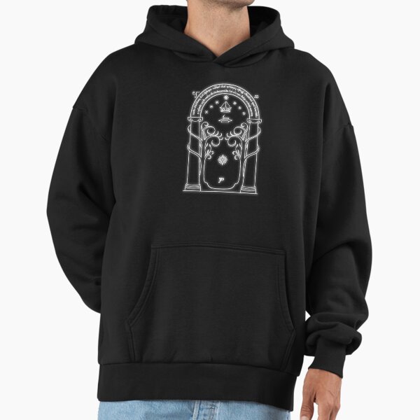 The Lord of the Rings - De Ene Ring Hoodie Zwart | Elbenwald