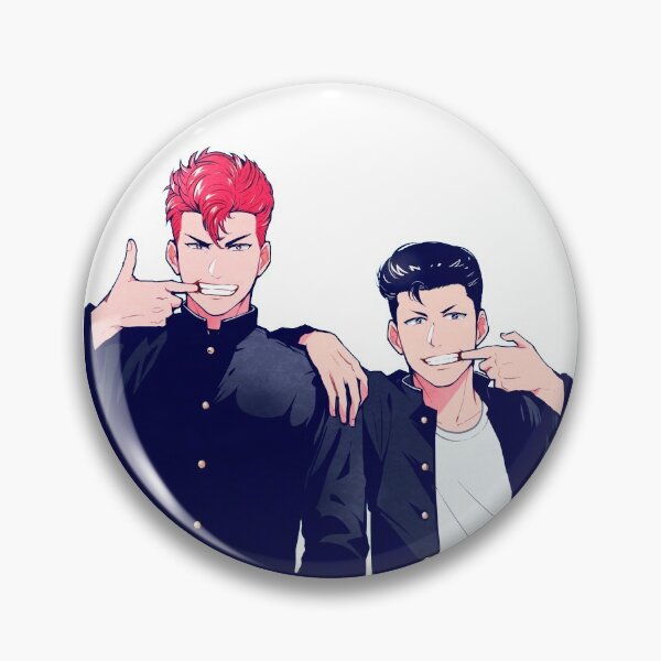 Item preview, Hanamichi Sakuragi and Yohei Myth from Slam Dunk designed and sold by ArtxcL.
