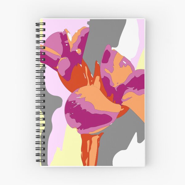 Item preview, subtle lesbian and nonbinary flags in flowers designed and sold by goosegabrielle.