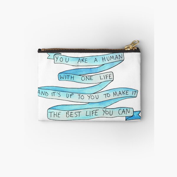 Item preview, Cita de motivación de vida de danisnotonfire (azul) designed and sold by hexahue.