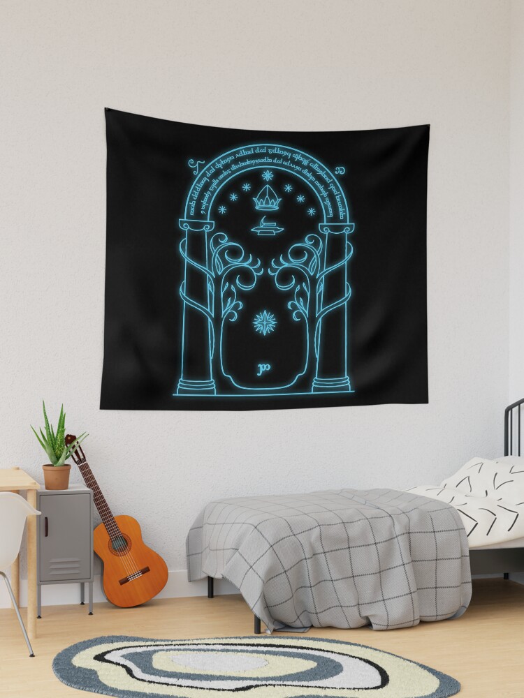 Tapestry to cover discount door