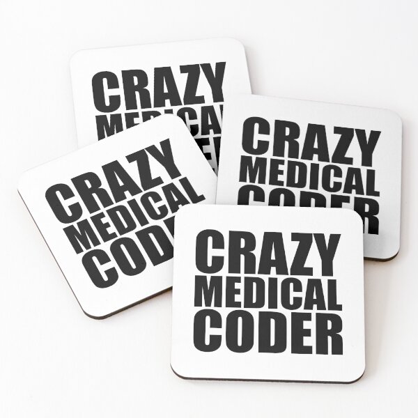 Item preview, Crazy Medical Coder, Funny Clinical Coder Gift designed and sold by B3N-arts.