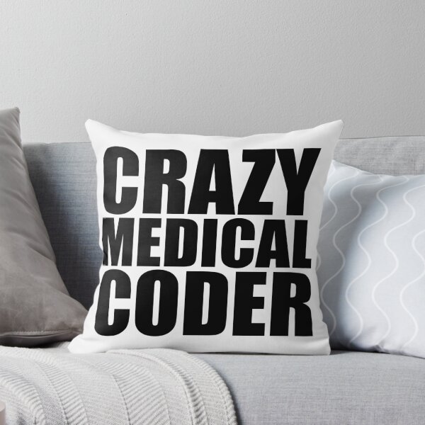 Item preview, Crazy Medical Coder, Funny Clinical Coder Gift designed and sold by B3N-arts.