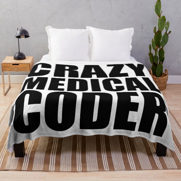 Item preview, Crazy Medical Coder, Funny Clinical Coder Gift designed and sold by B3N-arts.