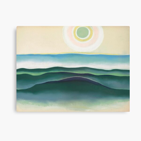 Vista previa del artículo con la obra «Georgia O'Keeffe Sun, Agua, Maine», diseñado y vendido por emidye20.