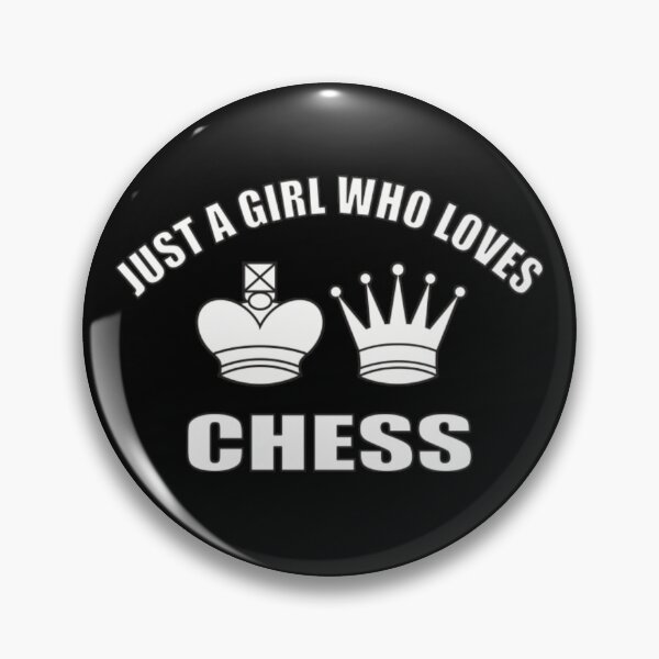 Item preview, Just A Girl Who Loves Chess  designed and sold by LuraLynda.
