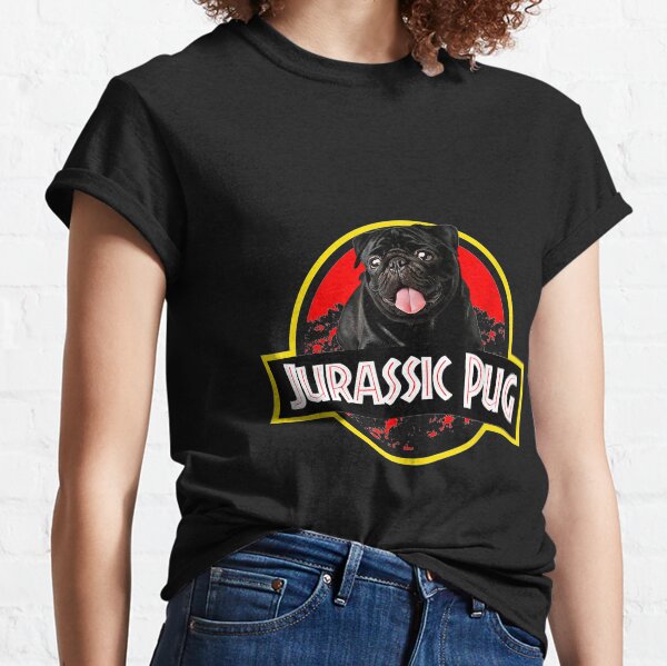 jurassic pug t shirt